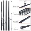 GLigeT Fishing Poles 6/7 Sections Carp Fishing Rod Protable Carbon Fiber Fishing Rod Travel Fishing Pole Carp Fishing Tackle Caa De Pescar(3.6M) view 4