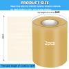 2 Rolls 3.93inch x 66FT Wrestling Mat Tape Clear Gym Floor Tape, PVC Seam Cover Tape for Heavy Duty Wrestling Grappling Exercise Mats view 3
