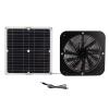 Eco - Friendly Solar Fan Kit for Greenhouses & Pet Enclosures - High - Speed Climate Control - Sun - Powered Ventilation view 1