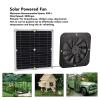 Eco - Friendly Solar Fan Kit for Greenhouses & Pet Enclosures - High - Speed Climate Control - Sun - Powered Ventilation view 2