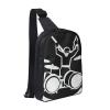 HJBNW Sling Backpack Crossbody Sling Bag for Men Women Cross Chest Bag Drummer Shoulder Bag Travel Hiking Daypack view 1