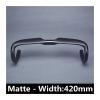 OUZINE Ultralight Carbon Fiber Road Gravel Bikes Drop Bar Bicycle Road Bent Bar Carbon Handlebar Drop Bar Road Bike Racing 31.8 * 400/420/440mm Internal Routing(Matt - 420mm) view 2