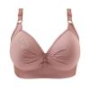Bras for Women No Underwire Adjustable Push Up Bras Full Coverage Support Bralette Plus Size Everyday Bra Pink view 1