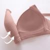 Bras for Women No Underwire Adjustable Push Up Bras Full Coverage Support Bralette Plus Size Everyday Bra Pink view 3