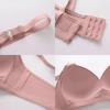 Bras for Women No Underwire Adjustable Push Up Bras Full Coverage Support Bralette Plus Size Everyday Bra Pink view 4