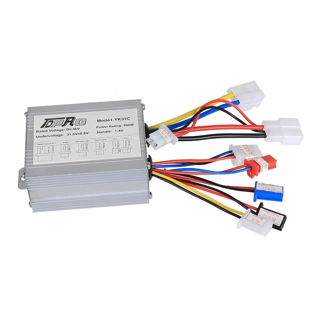 TianDiPRO 36V 500W Bicycle Brush Motor Speed Controller for Electric Scooter Mini Bike E-scooter
