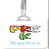 Personalized Backpack Name Tag for Kid - First Day Gift for Boy Girl - Bookbag Grade Level ID Badge (Pre K) view 1