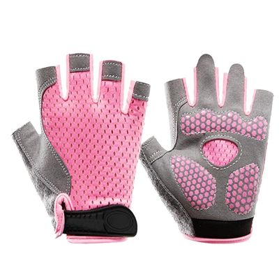 Holiberty Kids Half Finger Sport Gloves Non-Slip Children Cycling Sports Mittens Parkour Outdoor Shockproof Sports Training Gloves