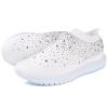 Sneakers For Women Black And Gold Walking Shoes for Women Slip On Lightweight Sock Sneakers Non Slip Comfortable Casual Fashion Running Tennis Athletic Gym Shoes view 1