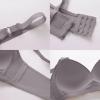 Bras for Women No Underwire Adjustable Push Up Bras Full Coverage Support Bralette Plus Size Everyday Bra Gray view 3