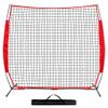7x7 ft Barricade Backstop Net, Sports Barrier Net, Multi-Sport Backstop Net with Carry Bag - Baseball, Softball, Lacrosse, Soccer, Basketball, Tennis - Protective Screen for Practice view 1
