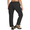 MOURCE Womens Hiking Pants Lightweight Quick Dry - Waterproof Summer Travel Pants with Pockets, Black view 1