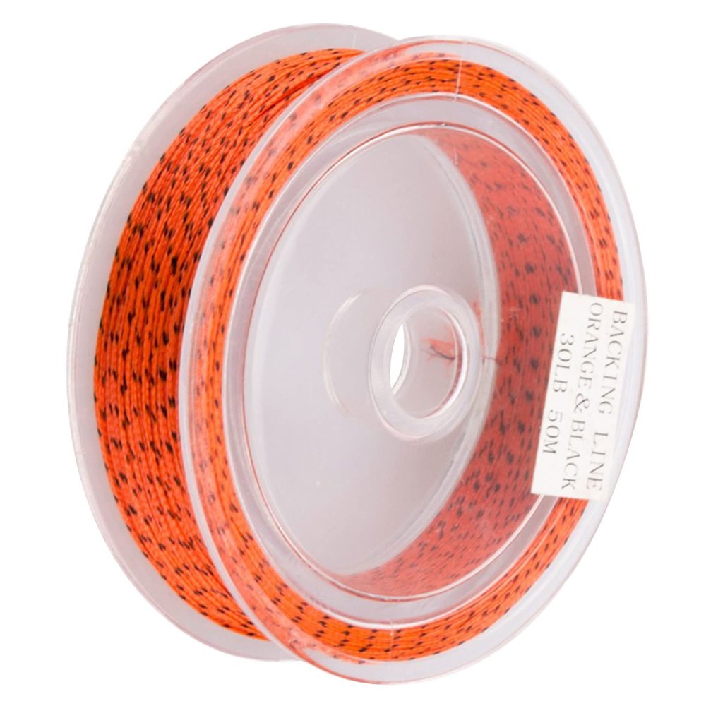 Montesy Fly Fishing Line 50m Tear Resistant Braided Backing Line & Loop 20/30LB Fishing Supply For Fishing Lovers