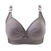 Bras for Women No Underwire Adjustable Push Up Bras Full Coverage Support Bralette Plus Size Everyday Bra Gray view 1