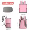 Insulated Cooler Backpack 30 Cans - Leak Proof Beer Backpack Lightweight Cooler Bag for Travel, Camping, Beach, Lunch (Pink - 1pcs) view 2