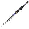 High Carbon 1.8M-2.7M Spinning Casting Fishing Rod Telescopic Trout Travel Pole Lure Weight 7-28G Lure Rod Telescopic Fishing Rod (Color : A, Size : 1.8 M) (B 2.7 m) view 1
