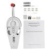 Yellulu Twin Lever Control, Universal Boat Dual Lever Throttle Control, Marine Top Mount Twin Lever Engine Control, Zinc Alloy Dual Handle Shift, Red and Black Knobs view 2