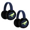 XIAOHAWANG Kids Boy Warm Earmuffs for Children Girl Winter Ear Muffs Cold Weather Ear Warmer (B-navy green*2) view 1