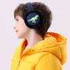 XIAOHAWANG Kids Boy Warm Earmuffs for Children Girl Winter Ear Muffs Cold Weather Ear Warmer (B-navy green*2) view 3