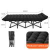 Folding Bed Cot with Mattress, Camping Cots for Sleeping Comfortable Guest Bed for Adults 600D Oxford Portable Folding Outdoor Cots for Office/Home Nap/Outdoor Travel(190 * 71 * 49cm) view 2