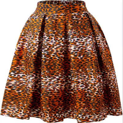 SHENBOLEN Women African Traditional Costume Ankara Print Skirt Dashiki Long Skirts(XX-Large,O)