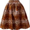 SHENBOLEN Women African Traditional Costume Ankara Print Skirt Dashiki Long Skirts(XX-Large,O) view 2