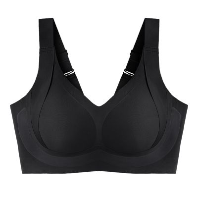 Evstyr 2.0 Plus Size Comfort Shaper Bra for Women, Enhanced W Support Adjustment Bra Black
