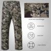 BASSDASH Invis Mens Stretch Hunting Pants Water Resistant Camo Fishing Pant view 3
