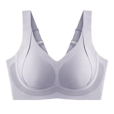 Evstyr 2.0 Plus Size Comfort Shaper Bra for Women, Enhanced W Support Adjustment Bra Gray