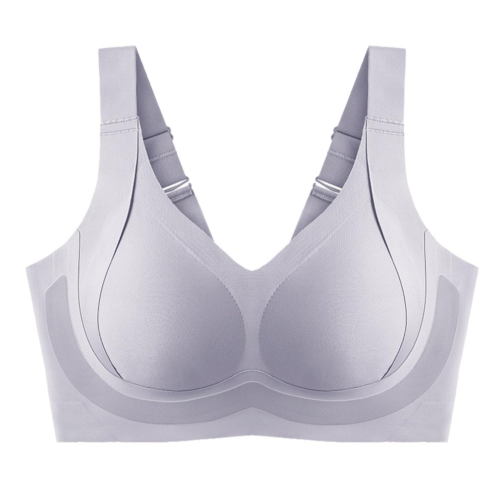 Evstyr 2.0 Plus Size Comfort Shaper Bra for Women, Enhanced W Support Adjustment Bra Gray