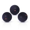 Flylin Single Dot Squash Ball, Squash Balls High Bounce for Competition Training, 37mm Beginner Sports Squash Ball Pack of 3 (Single Red Dot) view 1