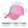 Buddha Meditation, Lotus Flower Snapback Cap Adult Washed Sun Hat Breathable Baseball Cap Adjustable Classic Polo Hats Pink view 2