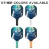 KUAVETO Carbon Fiber Pickleball Paddles Set, All The DIY Fun You can Have with Wolf-BP232 Pattern Custom Made Honeycomb Polymer Core- Includes 2 Paddles, 4 Balls, and a Carry Bag view 2