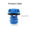 PDETVEO Dark Blue Cooler Drain Plugs, Cooler Plug Replacement Accessories for Yeti and Most Brands of Leak-Proof Designs view 3