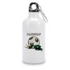 JuneLucky Soccer Theme Pakistan Flag Aluminum Water Bottle 14 oz Portable Leakproof Cycling Water Bottle with Hanging Buckle Travel Tumbler for Gym Camping Hiking Outdoor Fits Most Bike Cages view 1