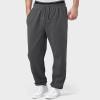 Joggers for Men Casual Fleece Jogger Sweatpants Baggy Jogger Pants with Pockets Drawstring Elastic Waist Athletic Sweat Pants view 2