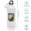 JuneLucky Water Bottles 20 oz Leopard Print Soccer Ball Auntie Stainless Steel Water Bottles Portable Leakproof Travel Tumbler Bottle for Men Boy Cycling Running Fitness Sports view 4