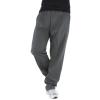 Baggy Sweatpants Men Casual Fleece Sweatpants Elastic Waist Sweat Pants with Pockets Straight Leg Lounge Pants Trousers view 2