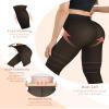 Buauty Fleece Lined Tights Sheer for Women-Fake Translucent Thermal Leggings High Waist Thick Warm Pantyhose for Winter view 3