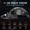 Night Vision Goggles Head Mounted - 4K Night Vision Binoculars for Adults with 2.7'' Screen, 32GB TF Card for Photos and Videos- 8X Digital Zoom for Hunting & Camping view 2