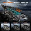 Night Vision Goggles Head Mounted - 4K Night Vision Binoculars for Adults with 2.7'' Screen, 32GB TF Card for Photos and Videos- 8X Digital Zoom for Hunting & Camping view 4