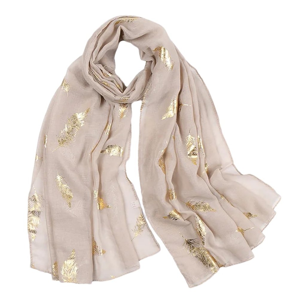 REHJJDFD Women Shimmer Glitter Cotton Hijab Scarf Print Muslim Hijab Big Size Headscarf Wraps Long Shawls 3