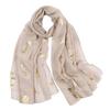 REHJJDFD Women Shimmer Glitter Cotton Hijab Scarf Print Muslim Hijab Big Size Headscarf Wraps Long Shawls 3 view 1