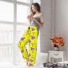 Custom Pajamas with Face for Women Design Your Photo Custom Pajamas Pants with Photo Design Gift Anniversaries Small Yellow view 3