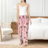 Custom Pajamas with Face for Women Add Photos and Text for You Womens Valentines Day Pajamas with Photo Customized Gifts Valentine Day Medium Pink view 2