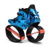 CYHTYM Kangaroo Jump Shoes Indoor and Outdoor Fitness Bouncing Shoes Backpack, Bright Blue Adult Moon Boots, Load 50-130kg(XX-Large) view 3