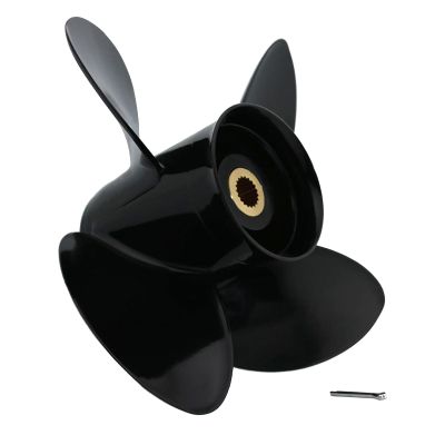 Boat Propeller 14.25x19(14 1/4x19) for Volvo Penta SX Drive All Models 130-300 HP Inboard Outboard Engines, OEM#3587522, 14.25 x 19 Pitch 19 Tooth Spline Aluminum Boat Motor Props, 4-Blade, RH