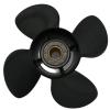 Boat Propeller 14.25x19(14 1/4x19) for Volvo Penta SX Drive All Models 130-300 HP Inboard Outboard Engines, OEM#3587522, 14.25 x 19 Pitch 19 Tooth Spline Aluminum Boat Motor Props, 4-Blade, RH view 2