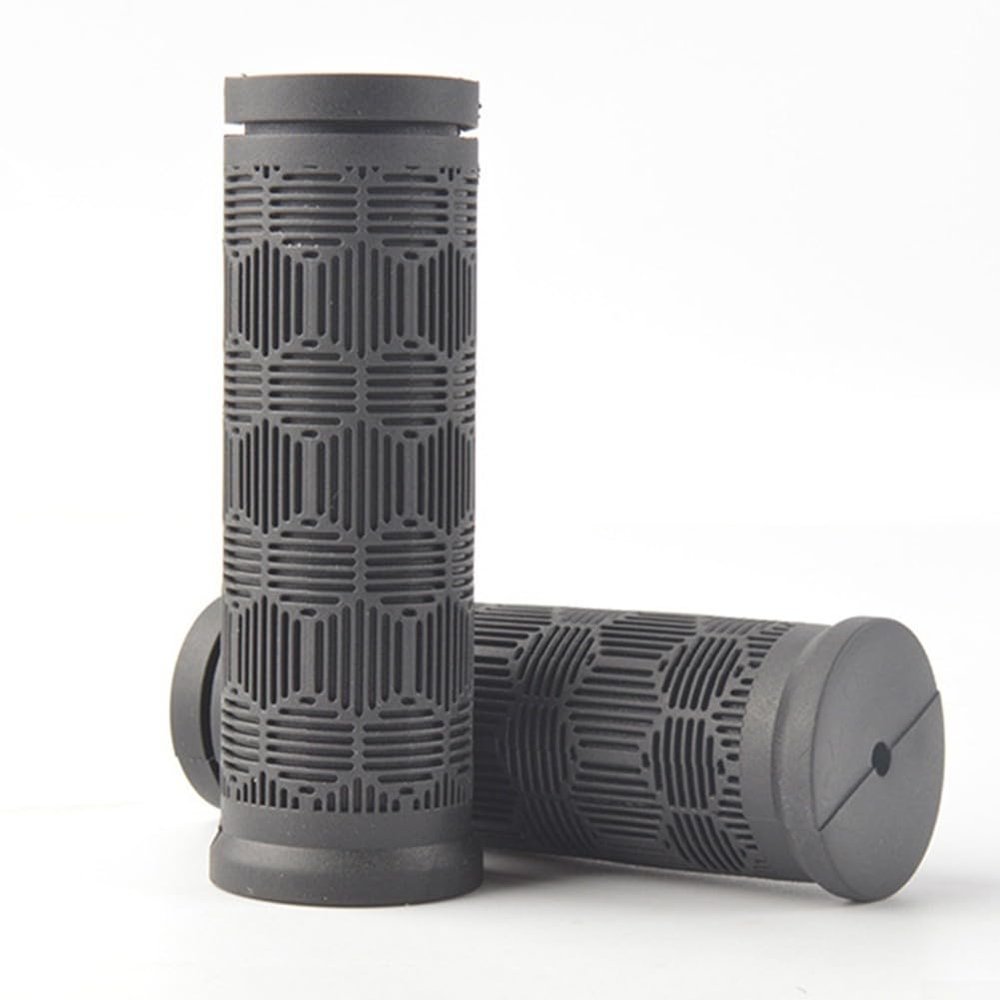 2Pcs Twisted Bike Handlebar Grips For Mountain Bike Shifters Fit Many Standard Bikes(90mm+90mm)