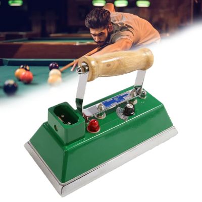 RODIETO Billiards Table Cloth Iron, 243mm Snooker Pool Table Iron with Adjustable Temperature, Thermostatic Pool Table Cloth Iron, Aluminium Alloy Material, Uniform Heat Dissipation